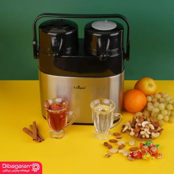 فلاسک یونیک دو قلو 2 لیتر کد 9040-UN فلاسک یونیک دو قلو 2 لیتر کد 9040-UN