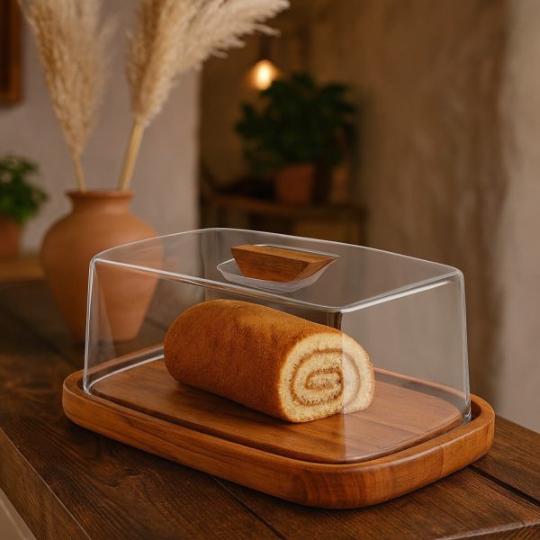 لایف استایل ظرف رولت خوری چوبی یاکا لایف استایل ظرف رولت خوری چوبی یاکا