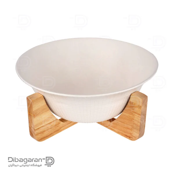 کاسه سالاد چوب چینی ریور کد 7980