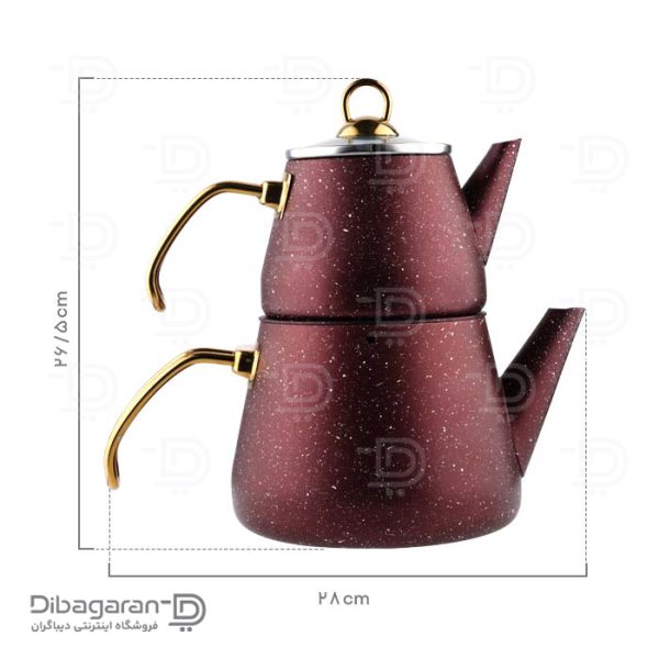 ابعاد کتری و قوری گرانیتی ریور کد 5824