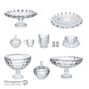 سرویس پذیرایی پیرلس مدل آکوامارین 25 پارچه کد 802900W