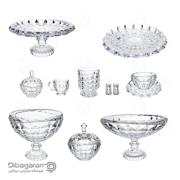 سرویس پذیرایی پیرلس مدل آکوامارین 25 پارچه کد 802900W
