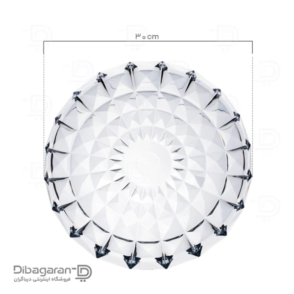 اندازه سرویس پذیرایی 25 پارچه پیرلس مدل آکوامارین کد 802900W