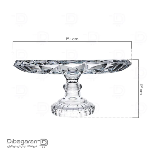 اندازه سرویس پذیرایی 25 پارچه پیرلس مدل آکوامارین کد 802900W