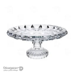 شیرینی خوری پیرلس پایه دار مدل آکوامارین کد 71700W
