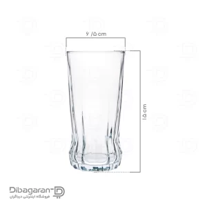 لیوان طرحدار پاشاباغچه مدل گایا 6 عددی کد 420755