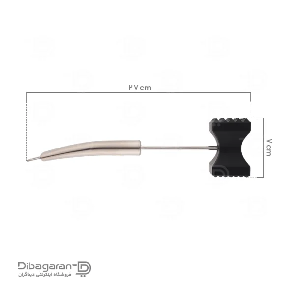 ابعاد بیفتک کوب یونیک مدل دو طرفه کد UN-1124