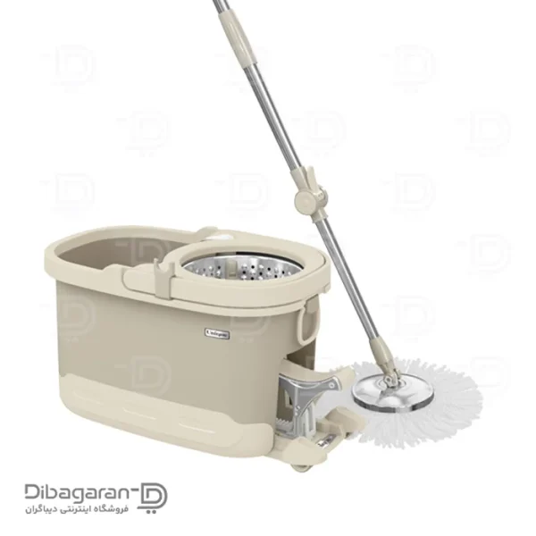 سطل و تی یونیک مدل چرخشی کد UN-2504 کرم