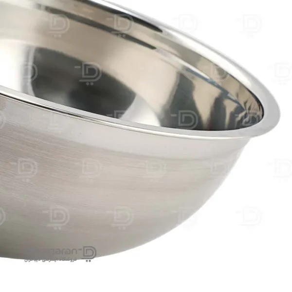 لگن استیل آشپزخانه درب دار 5 عددی لگن