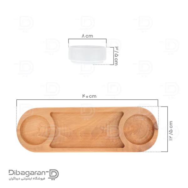 ست میگو خوری ریور کد 5943 (2) ابعاد ست میگو خوری ریور کد 5943