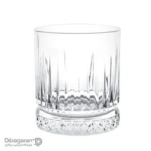 نیم لیوان الیسیا ایرانی پاشاباغچه شفاف کد 520004