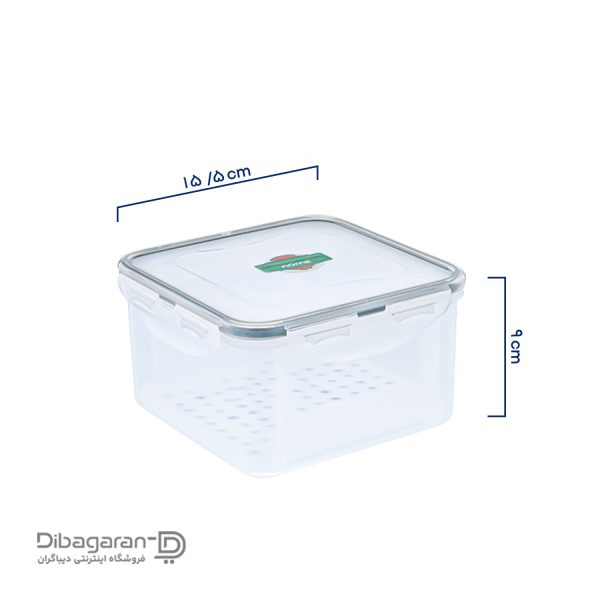 ابعاد ظرف نگهدارنده لیمون 1.2 لیتر کد 786