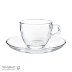 فنجان و نعلبکی پاشاباغچه مدل بیسیک 6 عددی کد 97984