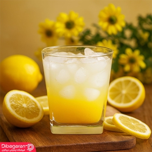 نیم لیوان مربعی پاشا‌باغچه مدل کار 6 عددی کد 41280