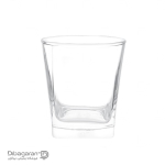 نصویر شاخص نیم لیوان مربعی پاشا‌باغچه مدل کار 6 عددی کد 41280