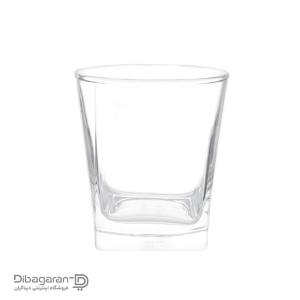 نصویر شاخص نیم لیوان مربعی پاشا‌باغچه مدل کار 6 عددی کد 41280