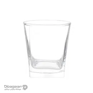 نصویر شاخص نیم لیوان مربعی پاشا‌باغچه مدل کار 6 عددی کد 41280