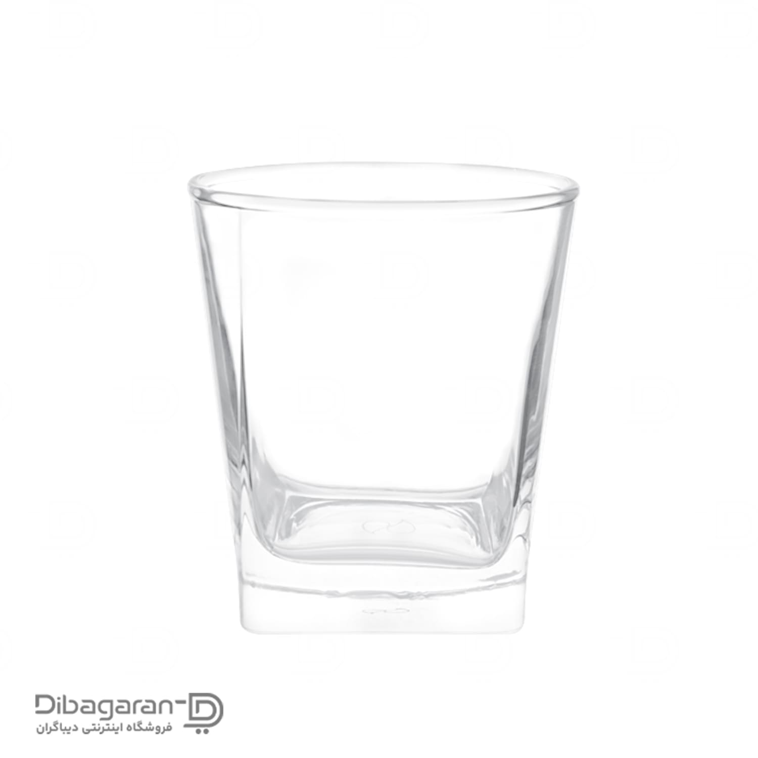 Pashabaghche square kar small glass 6pieces code 41280 (5)-min نصویر شاخص نیم لیوان مربعی پاشاباغچه مدل کار 6 عددی کد 41280