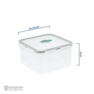 جزئیات ظرف نگهدارنده لیمون 1.2 لیتر کد 786 رنگ طوسی