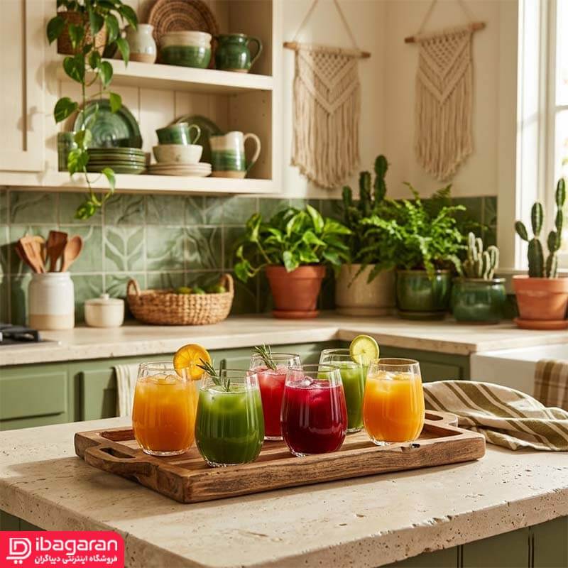 لیوان شیشه ای لینکا پاشاباغچه
