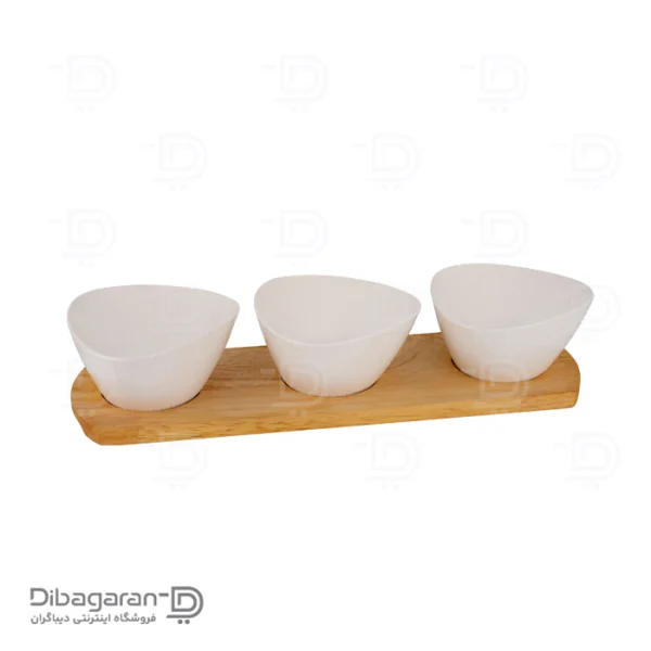 اردو خوری چوب چینی ریور کد B-2720 (1) اردو خوری 3 عددی چوب چینی ریور کد 2720-B