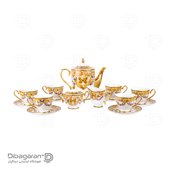 سرویس صبحانه خوری چینی ریما 6 نفره کد 55327 (1) سرویس صبحانه خوری چینی ریما 6 نفره کد 55327