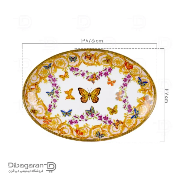 سرویس غذاخوری چینی 6 نفره ریما کد 55333 (8) ابعاد سرویس غذاخوری چینی 6 نفره ریما کد 55333