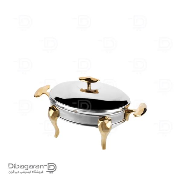 سوفله خوری بیضی سافینوکس مدل الماس 1.5 لیتری (1) سوفله خوری بیضی سافینوکس مدل الماس 1.5 لیتری دسته طلایی