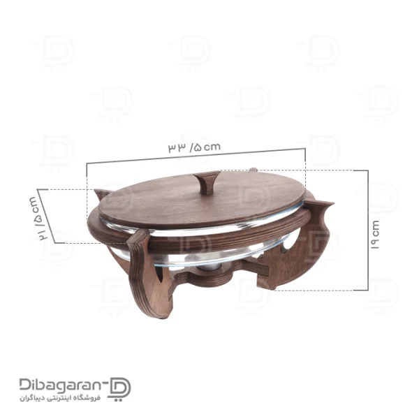 سوفله خوری سافینوکس چوبی 2 لیتری کد kw901 (4) ابعاد سوفله خوری سافینوکس چوبی 2 لیتری کد kw901