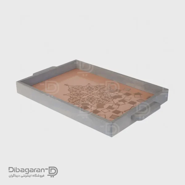 سینی چوبی طرح ترنج ریور کد 2326 (4) سینی چوبی طرح ترنج ریور کد 2326 گلبهی