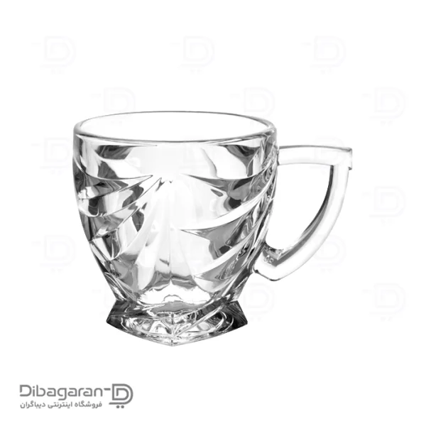 فنجان کریستال پیرلس مدل ولکانو 2 رنگ کد 400 (1) فنجان کریستال پیرلس مدل ولکانو کد 400 شفاف