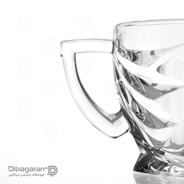 فنجان کریستال پیرلس مدل ولکانو 2 رنگ کد 400 (3) بررسی فنجان کریستال پیرلس مدل ولکانو کد 400