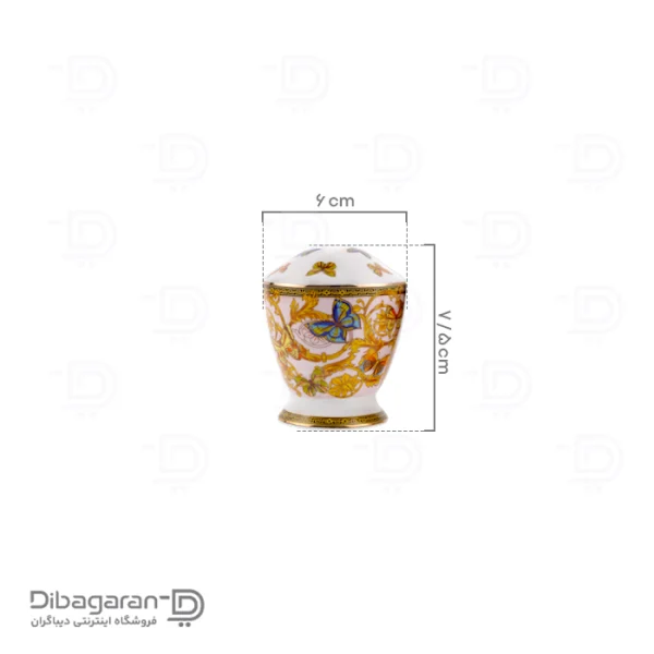 ابعاد نمکدان چینی ریما کد 55337