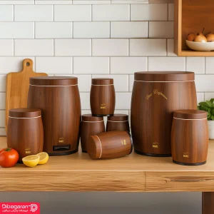 سرویس آشپزخانه 8 پارچه خمره ای بهاز کالا کد dk07210