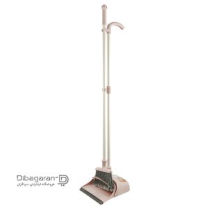 جارو و خاک انداز لیمون مخزن دار کد 2044