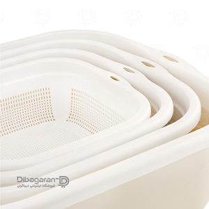 سرویس آبکش و لگن 8 پارچه لیمون کد 026