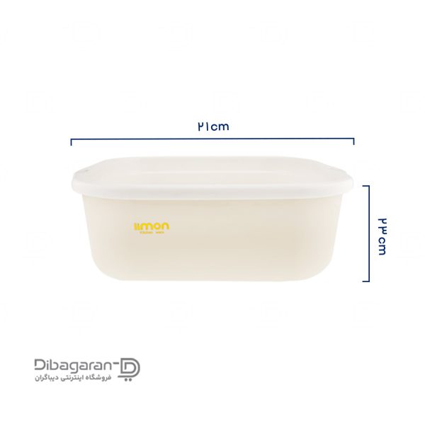 سرویس آبکش و لگن 8 پارچه لیمون کد 026 21 سانتی متر