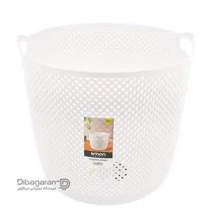 سبد لباس لیمون طرح بافت کد 2138