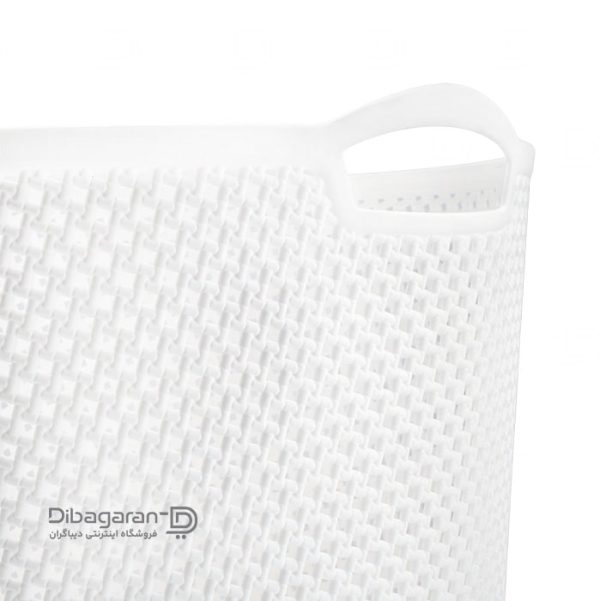 دسته سبد لباس لیمون طرح بافت کد 2138 دسته سبد لباس لیمون طرح بافت کد 2138