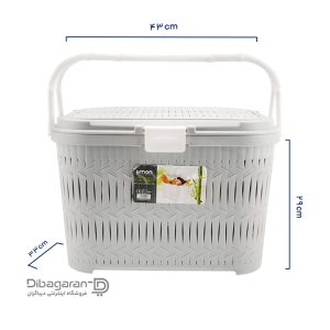 سبد مسافرتی طرح بامبو لیمون کد 1550