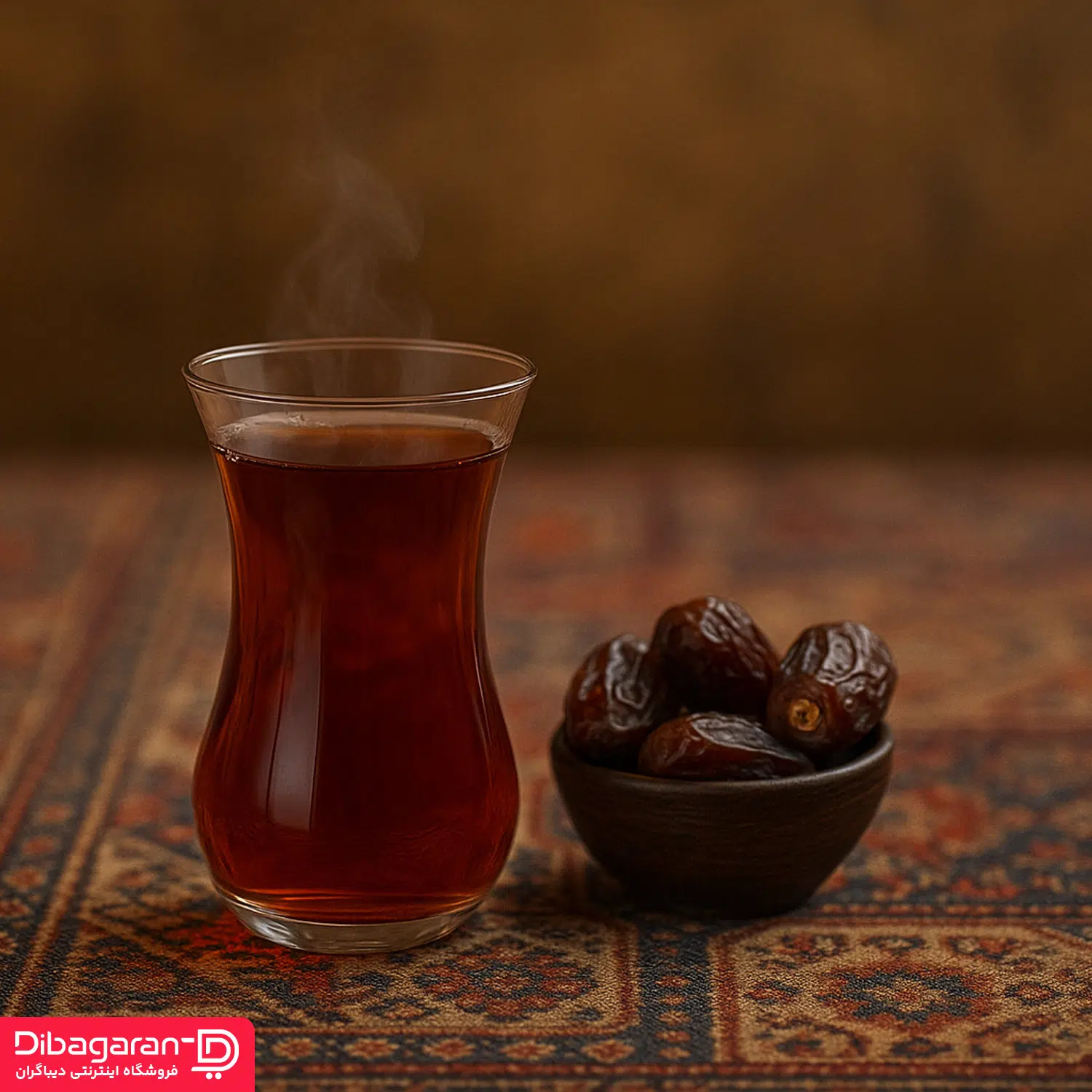 استکان پاشاباغچه مدل آنتیک اسکدار 6 عددی لایف استایل