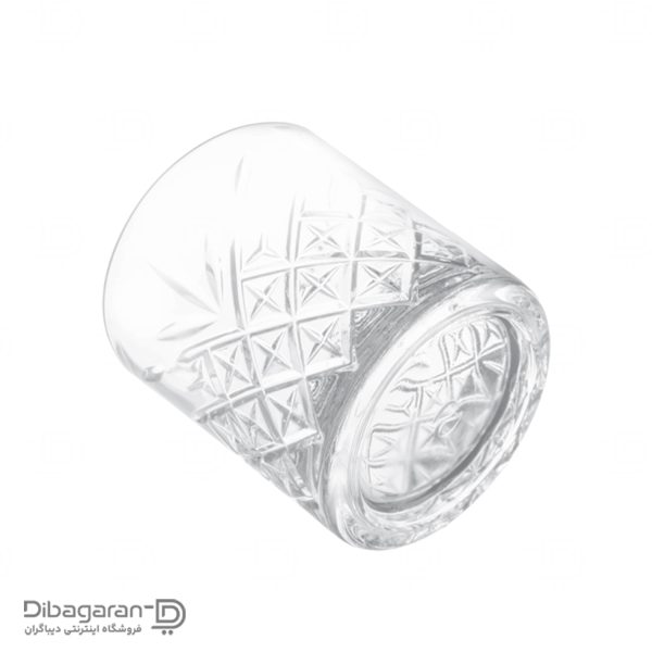 زیر نیم لیوان پاشاباغچه مدل تایملس 4 عددی کد 52790 شفاف