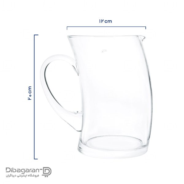 ابعاد پارچ کریستالی پاشاباغچه مدل پنگوئن کد 23719 ابعاد پارچ کریستالی پاشاباغچه مدل پنگوئن کد 23719