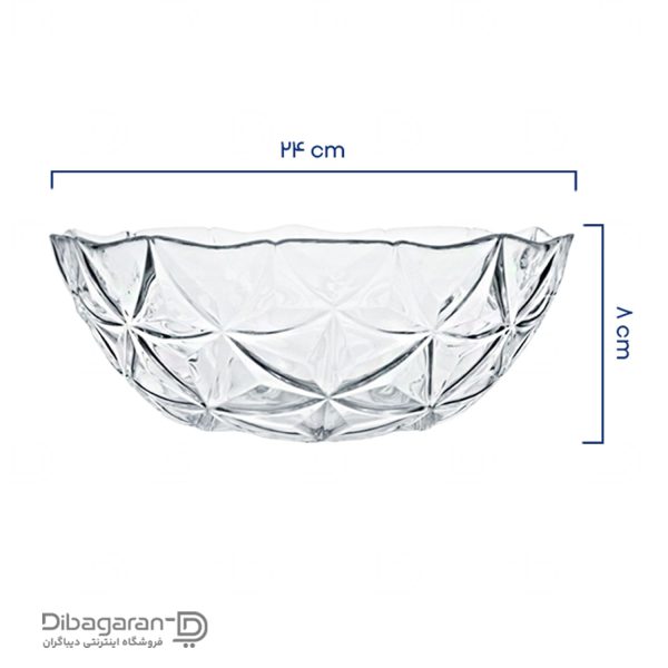 ابعاد کاسه پاشاباغچه مدل استرلا کد 10553 ابعاد کاسه پاشاباغچه مدل استرلا کد 10553