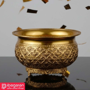 قیمت شکلات خوری برنجی گرد ریما کد R-98707