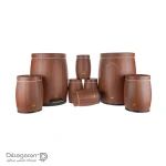 خرید و قیمت سرویس آشپزخانه 8 پارچه خمره ای بهاز کالا کد dk07210