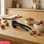 نمای کامل گردو شکن ریور با دسته مشکی