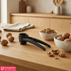 نمای کامل گردو شکن ریور با دسته مشکی