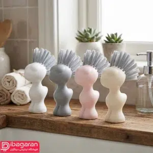 رنگ بندی برس شستشوی فانتزی لیمون مدل 2060