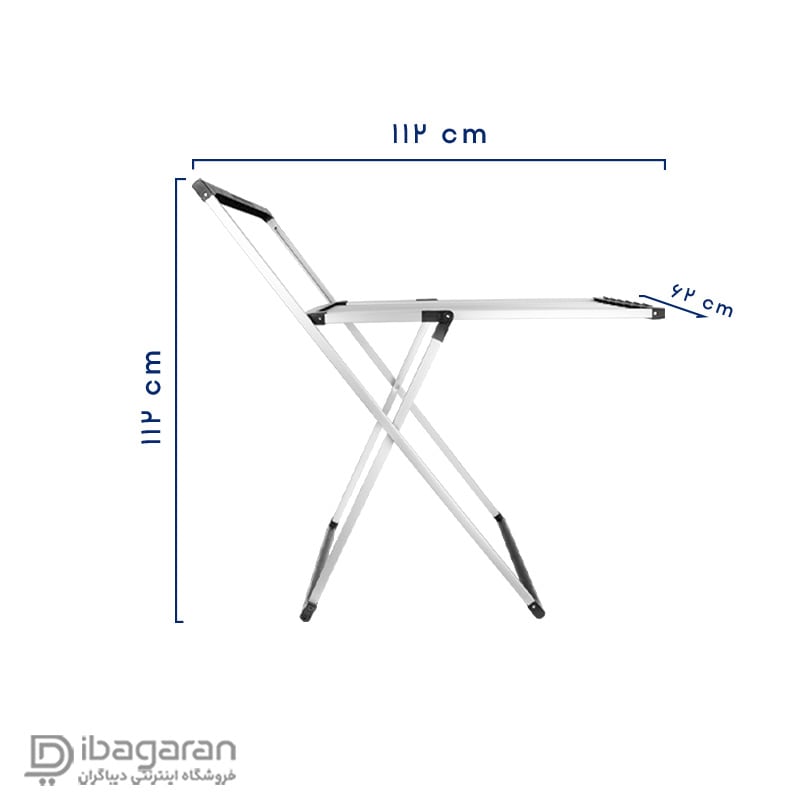 بند رخت آپارتمانی آلومینیوم ریور کد 3790 - Image 2